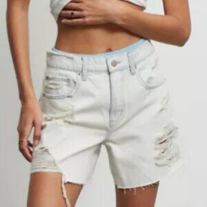 Urban Outfitters: BDG Dropped Rise Distressed Denim Short